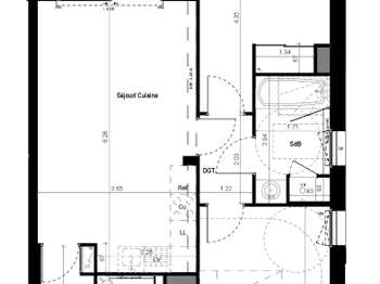 Vente appartement 3 pièces