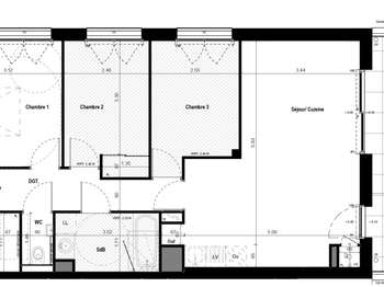 Vente appartement 4 pièces