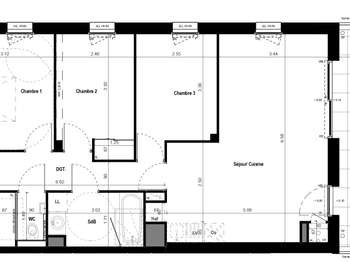 Vente appartement 4 pièces