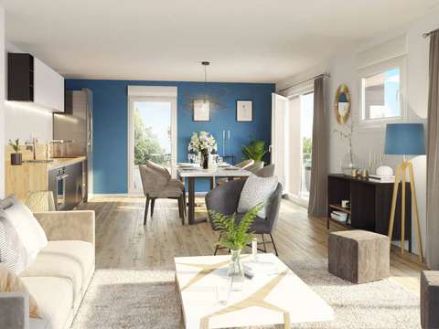 Vente appartement 3 pièces Wasquehal 59