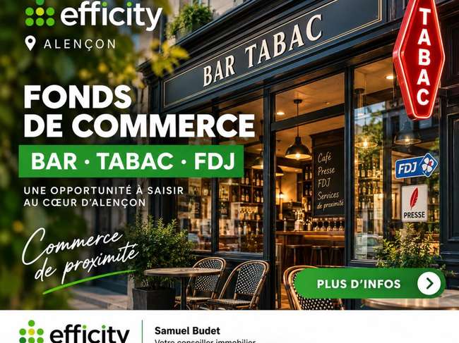 Local commercial 168 m² · à Alençon · 168 m² · 58 000 €