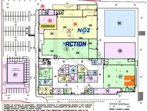 Bureaux et commerces 1 pièce