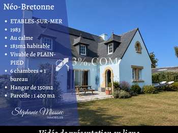 Vente Bureaux et commerces 183 m&sup2;Binic-Etables-sur-Mer