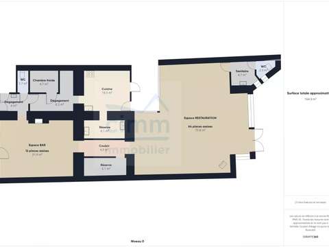 Bureaux et commerces 7 pièces