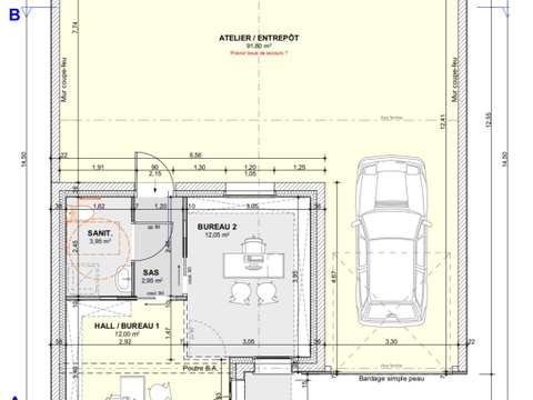 Bureaux et commerces Cholet 49