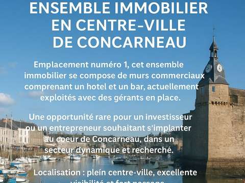 Bureaux et commerces Concarneau 29