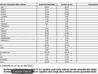 Bureaux et commerces 10 pièces