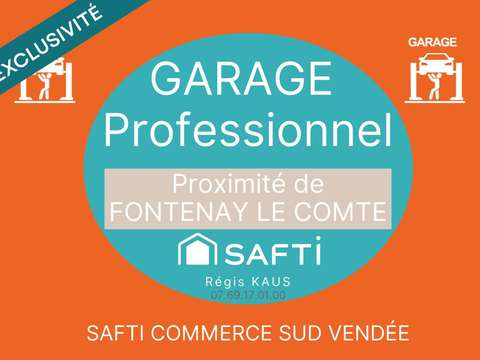 Bureaux et commerces 2 pièces Fontenay-le-Comte 85