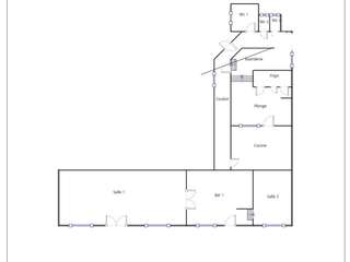 Bureaux et commerces 4 pièces