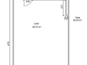 Vente Bureaux et commerces 50 m&sup2;Guingamp