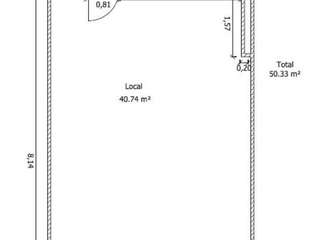 Bureaux et commerces 1 pièce
