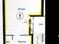 Bureaux et commerces 1 pièce