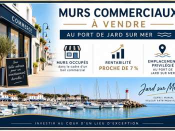 Vente Bureaux et commerces 47 m&sup2;Jard-sur-Mer