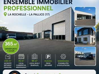Vente Bureaux et commerces 365 m&sup2;La pallice