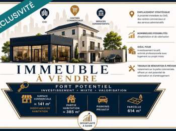 Vente Bureaux et commerces 526 m&sup2;La Roche-Sur-Yon Le Bourg Sous La Roche
