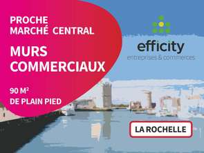 Vente Bureaux et commerces 90 m&sup2;La Rochelle
