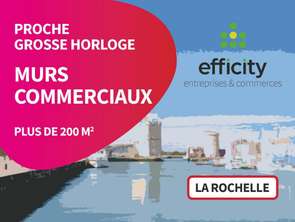 Vente Bureaux et commerces 214 m&sup2;La Rochelle