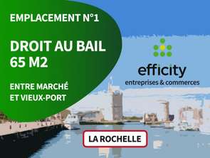 Vente Bureaux et commerces 65 m&sup2;La Rochelle