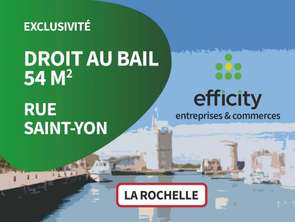 Vente Bureaux et commerces 54 m&sup2;La Rochelle
