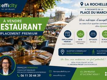 Vente Bureaux et commerces 80 m&sup2;La Rochelle