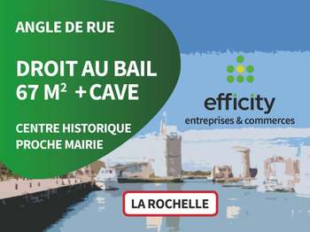 Vente Bureaux et commerces 67 m&sup2;La Rochelle