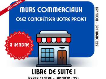 Vente Bureaux et commerces 123 m&sup2;Lannion