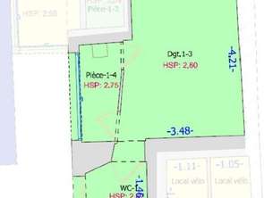 Vente Bureaux et commerces 19 m&sup2;Laval Thévalles