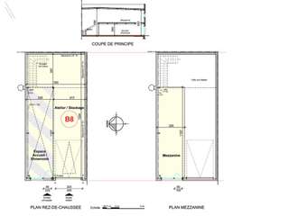 Bureaux et commerces 1 pièce