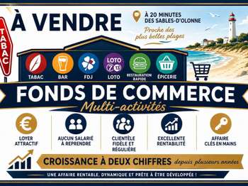 Vente Bureaux et commerces 223 m&sup2;Les Sables-d'Olonne