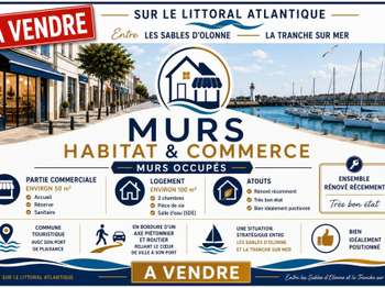 Vente Bureaux et commerces 97 m&sup2;Les Sables-d'Olonne