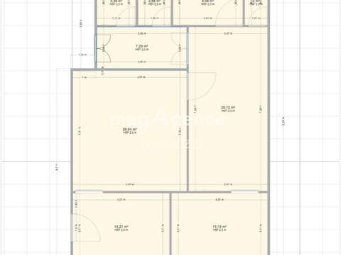 Bureaux et commerces 8 pièces