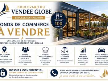 Vente Bureaux et commerces 269 m&sup2;Les Sables-d'Olonne