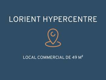 Vente Bureaux et commerces 49 m&sup2;Lorient Centre Ville
