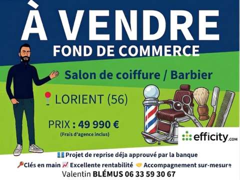 Bureaux et commerces Lorient Kerentrech - Keryado 56