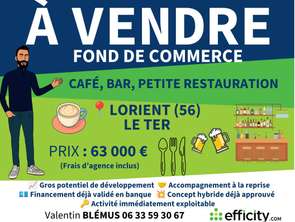 Vente Bureaux et commerces 77 m&sup2;Lorient Kervenanec - Le Ter