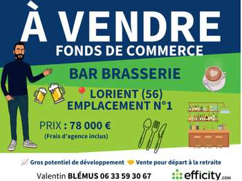 Vente Bureaux et commerces 42 m&sup2;Lorient Nouvelle Ville