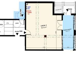 Vente Bureaux et commerces 62 m&sup2;Lunel
