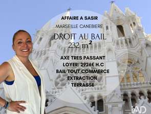 Vente Bureaux et commerces 232 m&sup2;Marseille 1er