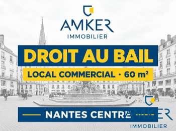 Vente Bureaux et commerces 60 m&sup2;Nantes