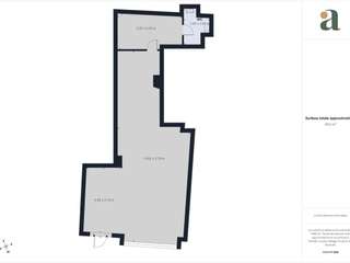 Bureaux et commerces 2 pièces