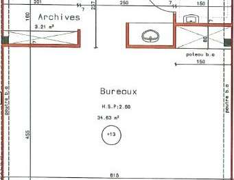 Bureaux et commerces 5 pièces Bureaux et commerces 5 pièces