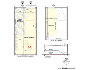 Bureaux et commerces 1 pièce