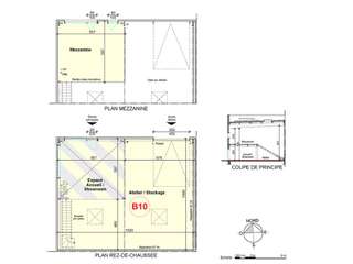 Bureaux et commerces 1 pièce