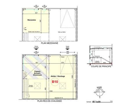 Bureaux et commerces 1 pièce