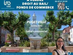 Vente Bureaux et commerces 60 m&sup2;Puget-Ville