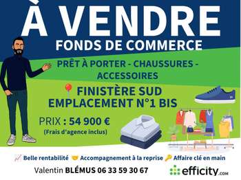 Vente Bureaux et commerces 200 m&sup2;Quimperlé