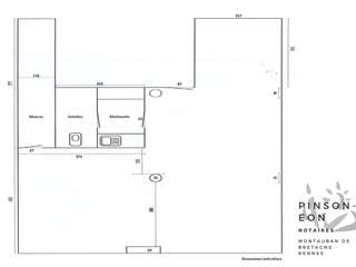 Bureaux et commerces 2 pièces