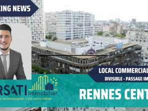 Vente Bureaux et commerces 152 m&sup2;Rennes Bourg L'evêque