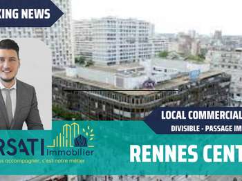 Vente Bureaux et commerces 152 m&sup2;Rennes Thabor