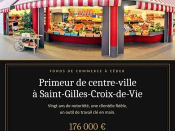 Bureaux et commerces Saint-Gilles-Croix-De-Vie Croix De Vie 85